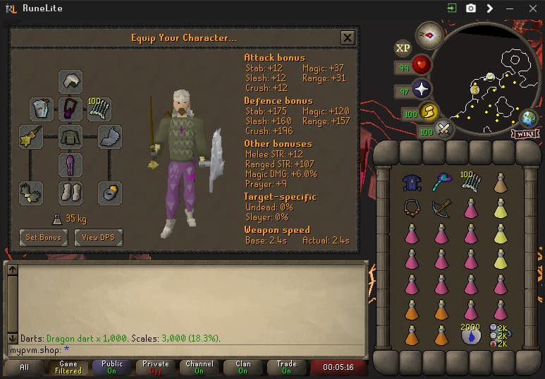 Main Account Rune crossbow
